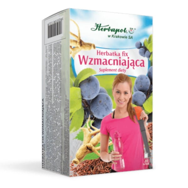 Chá Fortificante Fix Tee 20 Sachês HERBAPOL