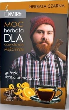 Sort te med nelliker og appelsin 20 poser MIR - LEK