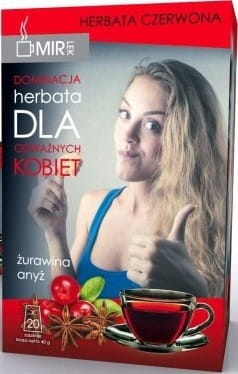 شاي أحمر، توت بري عنب الثعلب و يانسون 20 حبة. MIR - DROGE