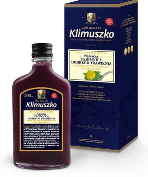 Tintura per il sostegno della digestione 200ml KLIMUSZKO