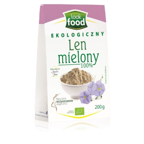 Look food gemahlener Flachs 100% BIO 200 g