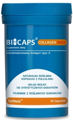 Bicaps Kollagen max 60 Kapseln FORMEDS Gelenke