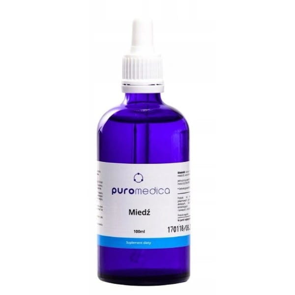 Měď 100ml Odolnost vůči stresu PUROMEDICA