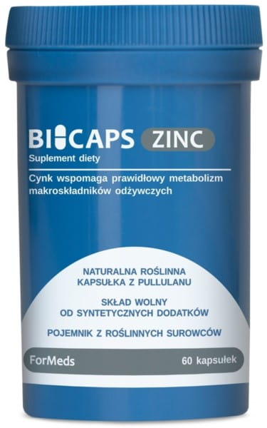 Bicaps Zink 25 MG 60 Kapseln Widerstand FORMEDS