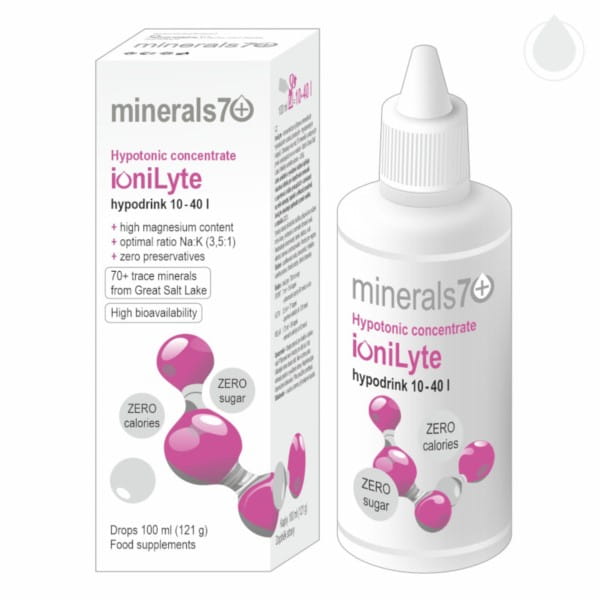 Ionilyte hypotonický koncentrát 100 ml MINERALIEN7 +