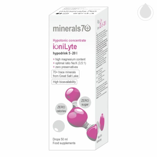 Ionilyte hypotonický koncentrát 50 ml MINERALIEN7 +