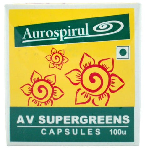 Av supergreens 100 Kapseln entgiftet AUROSPIRUL