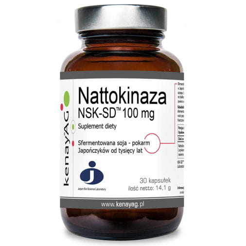 Đậu nành lên men Nattokinase NSK - SD 100 mg 30 viên nang KENAY