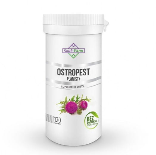 Premium Mariendistel 120 Kapseln Leber SOUL FARM