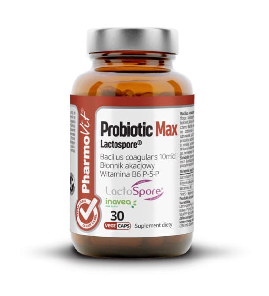 Probiotische max Lactospore 30 Kapseln - PHARMOVIT