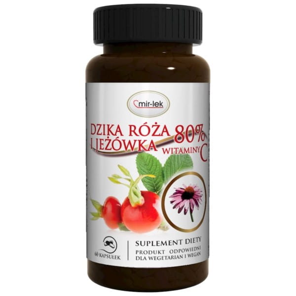 Wildrose 80% e Igel 60 Cáps. MIR - LEK