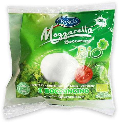 Mozzarella (1 große Kugel) BIO 125 g - FRANCIA