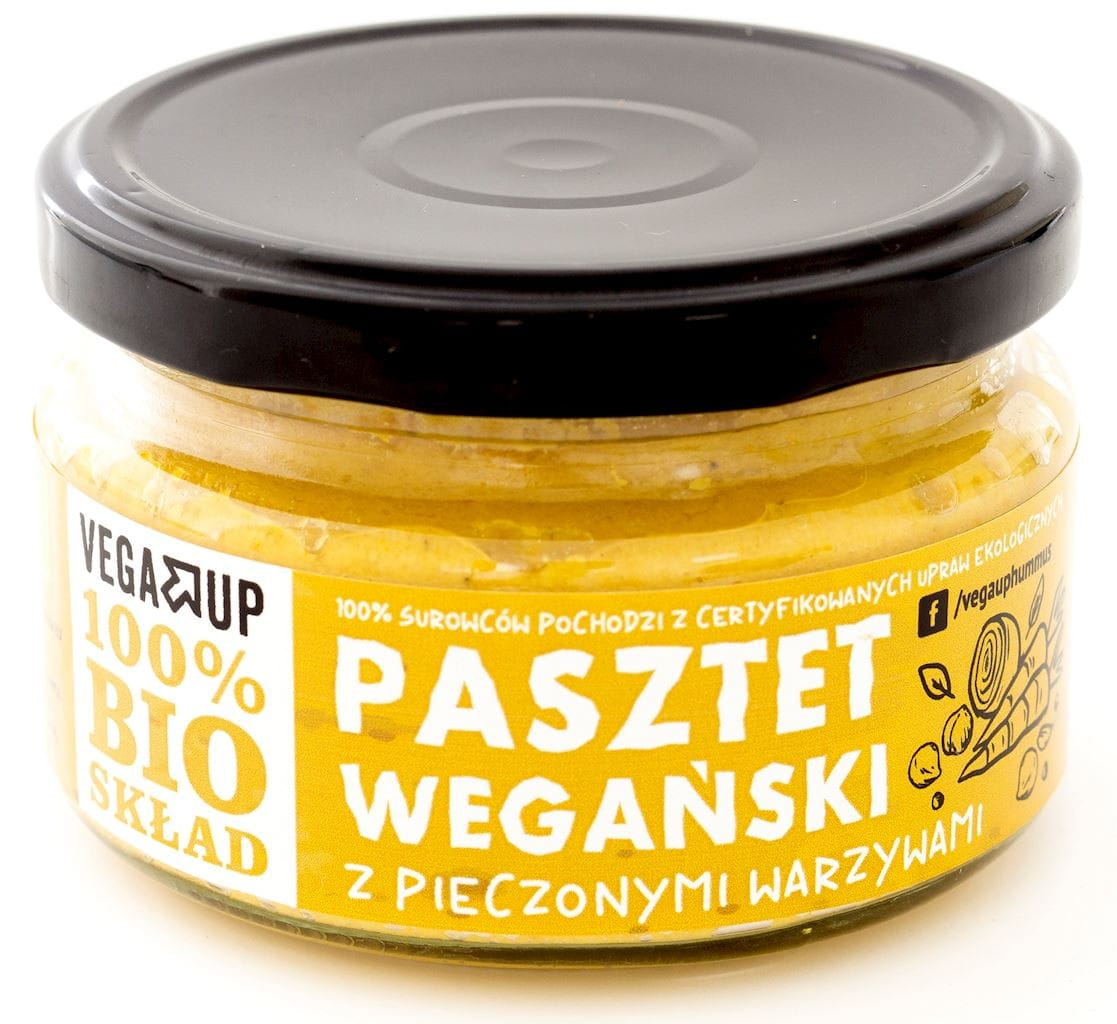 Vegansk pastej med stekt grönsaker BIO 190 g - VEGA UP