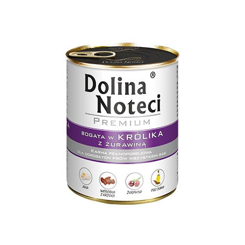 Reich an Kaninchen mit Cranberry 800g - DOLINA NOTECI