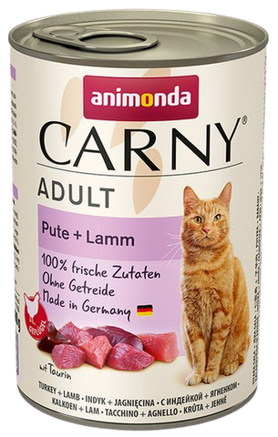 Carny Adult Dose mit Pute und Lamm 400g - ANIMONDA