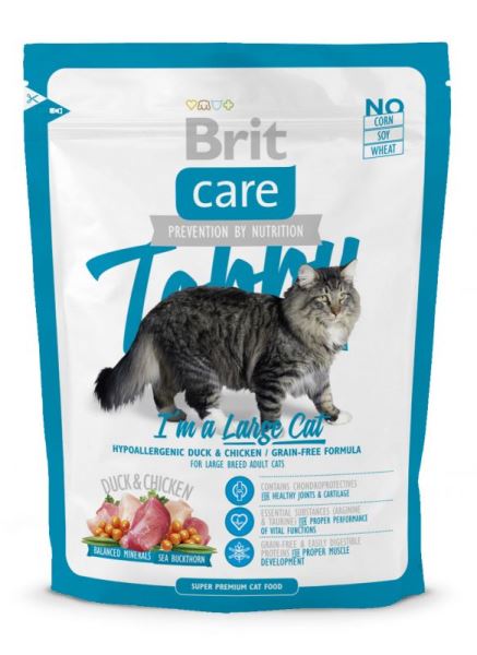 PFLEGE KATZE TOBBY ICH BIN EINE GROSSE KATZE 400 g - BRIT