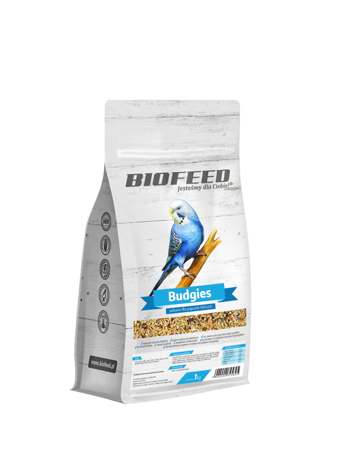 Basic Wellensittiche - Wellensittiche 1kg - BIOFEED