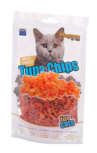 Thunfisch-Chips für Katzen 70g [16016] - MAGNUM