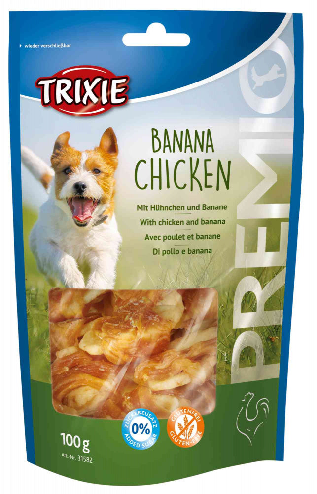 SNACKS Premio mit Huhn und Banane, 100g [TX-31582] - TRIXIE