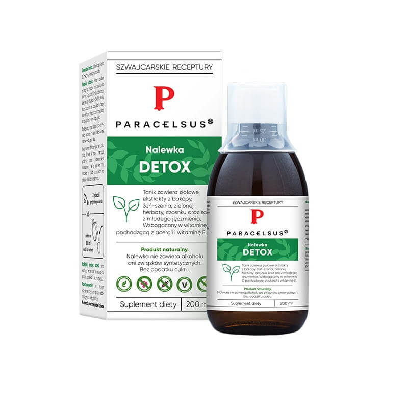 Paracelsus Tincture to Support Detoxification 200ml PHARMATICA