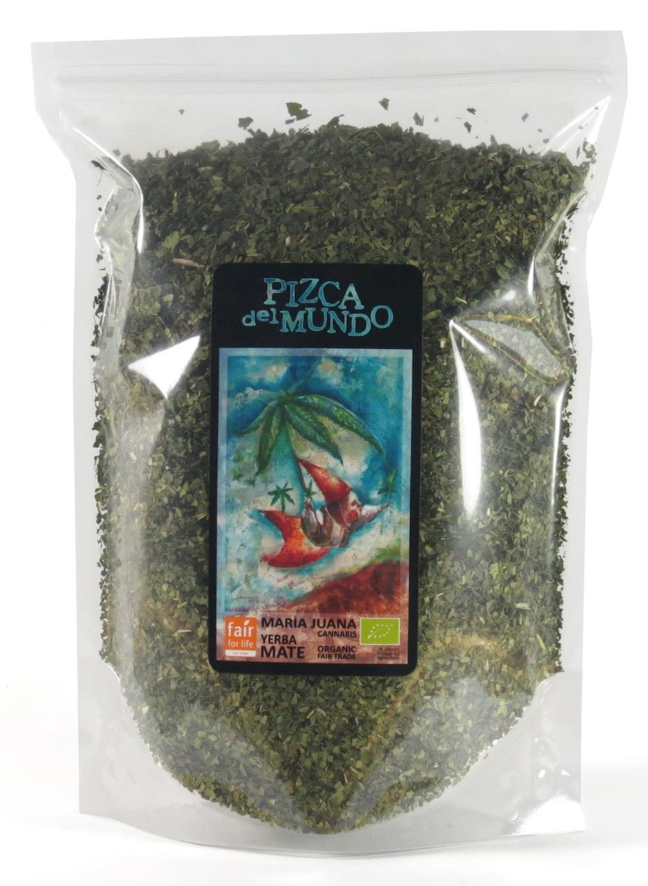 Yerba Mate Maria Juana (con canapa) BIO 500 g - PIZCA DEL MUNDO