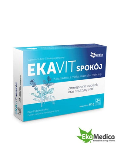 EkaWitamina Peace 24 Lutschtabletten mit Malis Lavendel EKAMEDICA