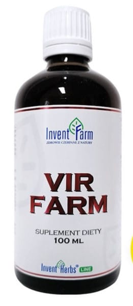 Vir Farm 100 ml die Widerstandskraft des Körpers INVENT FARM