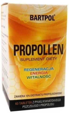 Propollen 60 Tabletten unterstützen das BARTPOL-Kreislaufsystem