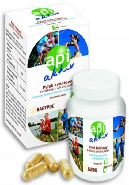 Api aktiver Pollen 60t BARTPOL