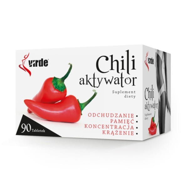 Chili-Aktivator 90 Tabs zum Abnehmen VIRDE