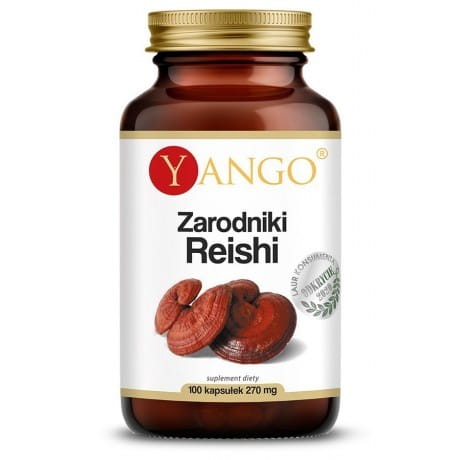 Reishi-Sporen 270 MG 100 Kps. YANGO-Pilze