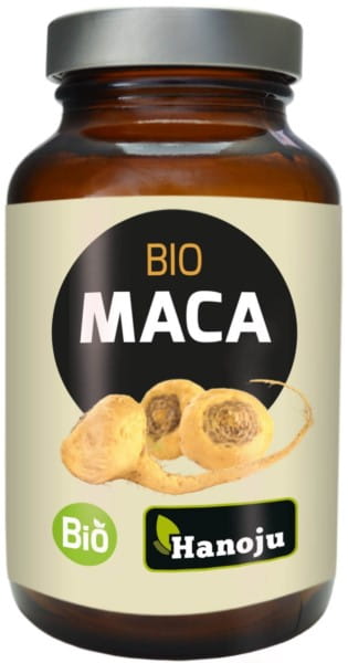 Premium Maca BIO 500 MG 180 Kapseln HANOJU