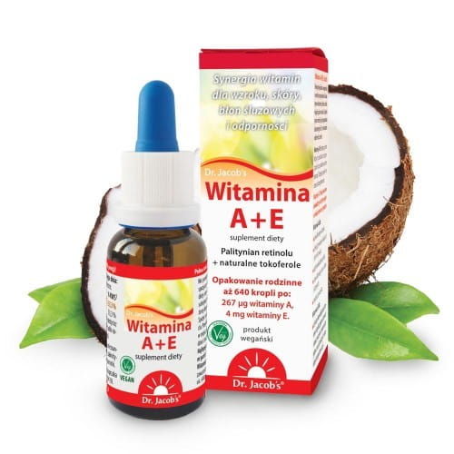 Vitamina A + E 20 ml 640 gotas DR. JAKOBS