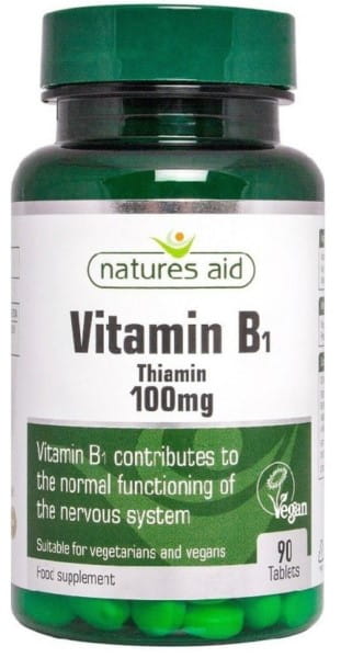 Vitamin B1 100 mg 90 tab. NATURHILFE