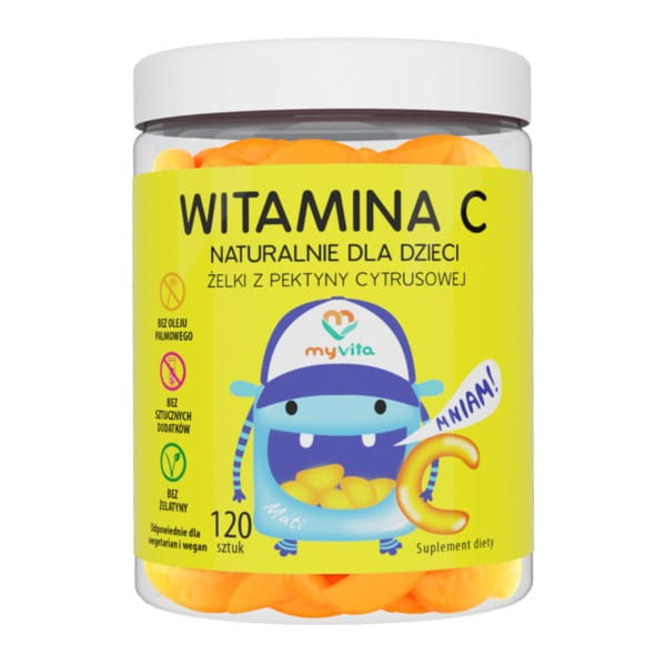 Naturgummis Vitamin C 120 Stk. MYVITA