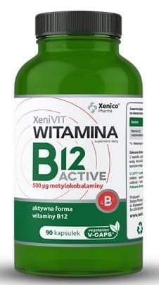 Vitamin B12 aktiv 90 kapsler XENICOPHARMA
