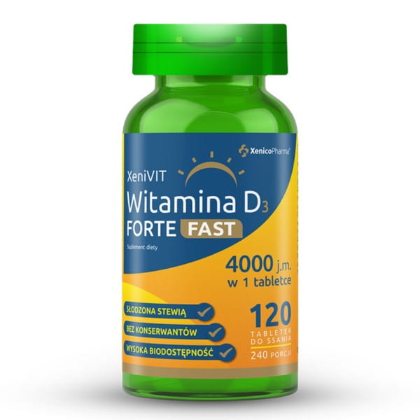 Xenivit Vitamin D FORTE hurtig absorption XENICOPHARMA