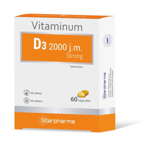 Vitaminum D3 2000 IE stark 30 k STARPHARMA