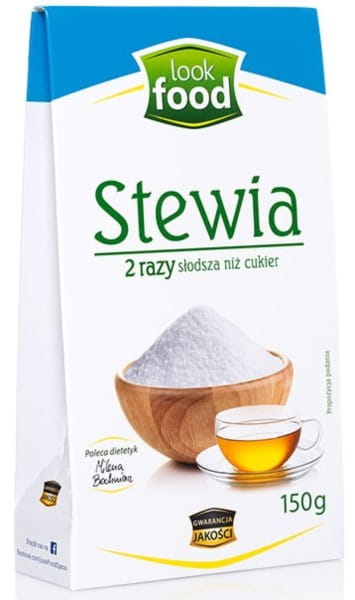 Look Food Stevia 2 x sötare än socker 150g