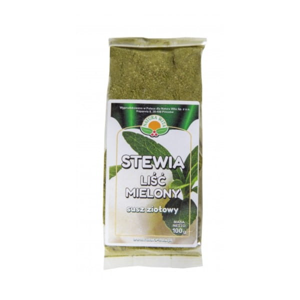 Daun Stevia bubuk 100 g DIE NATUR WILLKOMMEN