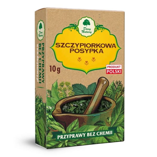 Cobertura com cebolinha 10g PRESENTES DA NATUREZA