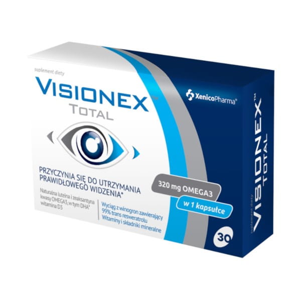 Visionex sebanyak 30 kapsul Meningkatkan penglihatan XENICOPHARMA