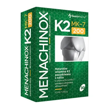 Menachinox K2 - MK7 200 µg 30 kapslar XENICOPHARMA