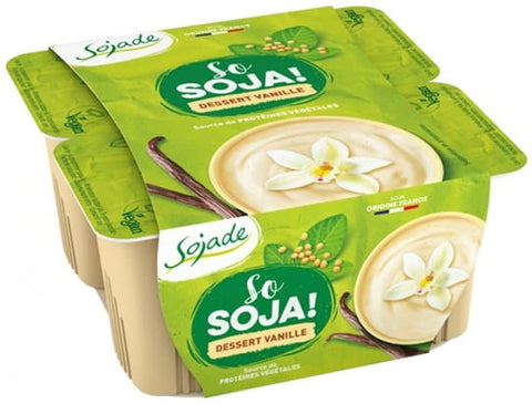 Glutenfreies Soja-Dessert BIO (4 x 100 g) 400 g - SOJADE