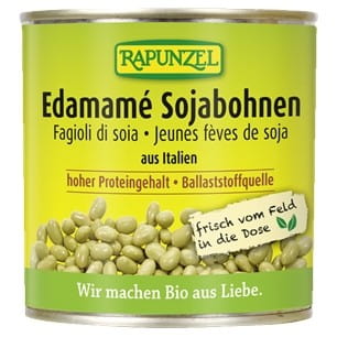 Edamame Sojabohnen in BIO-Salzlake 200 g (130 g) (Dose) - RAPUNZEL