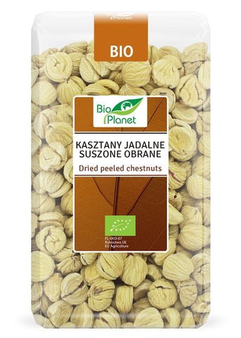 Essbare getrocknete Esskastanien, geschält BIO 1 kg - BIO PLANET