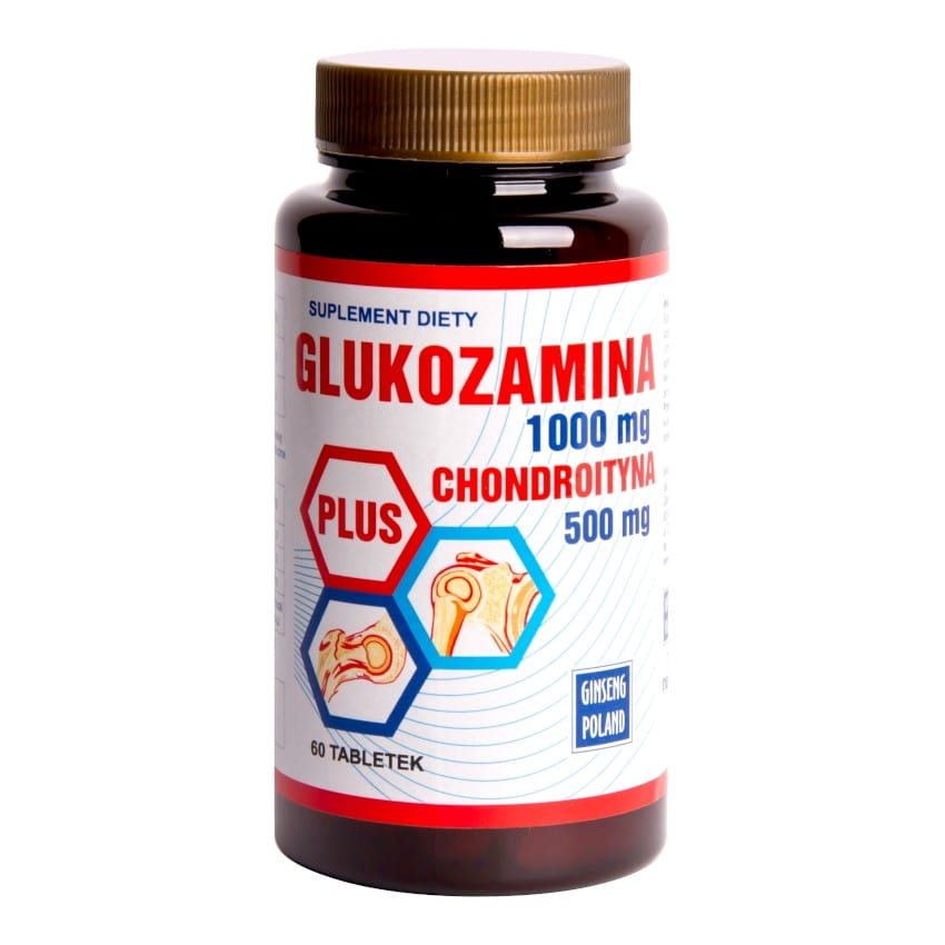 Glucosamine 1000 mg + Chondroitin 500 mg 60 tabs GINSENG