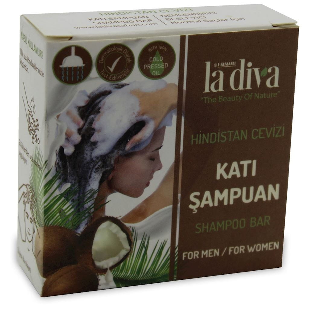 Shampoo alla noce di cocco, 100 g - LA DIVA
