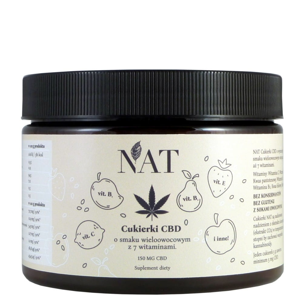 Dulciuri 5mg CBD 150g (30 buc.) NAT