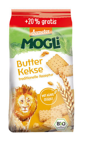 Butterkekse BIO demeter 125 g + 25 g gratis - ICH KANN